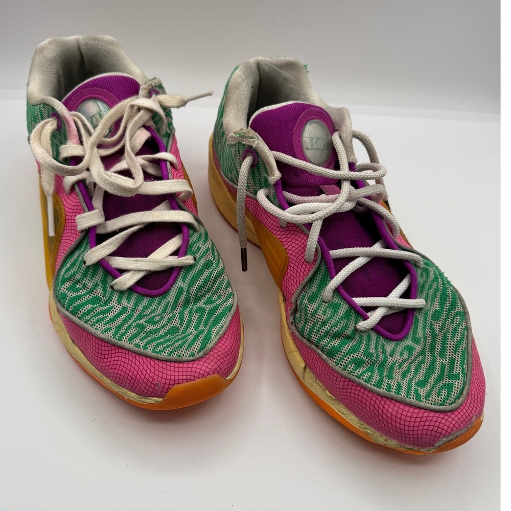 Nike KD 15 What The Size 11 BEATERS Worn FJ4240-300 No Laces Basketball‎ READ